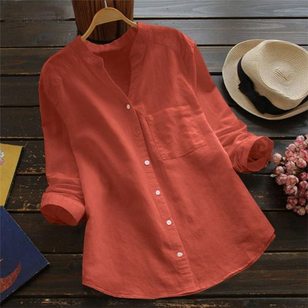 Ava™ - Luxe Everyday Linen Shirt