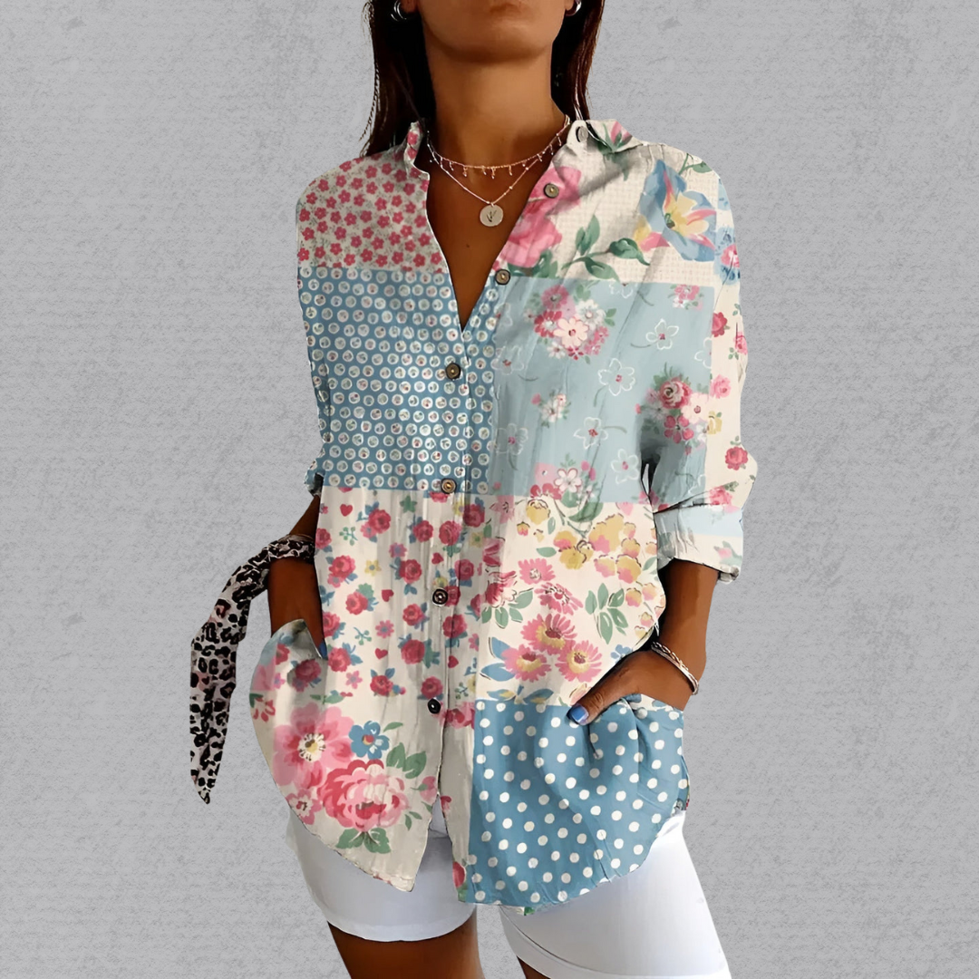 BellaM™ - Women's Printed blouse