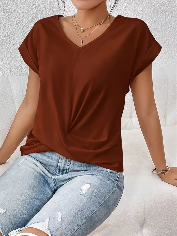 CELESTE™ - The perfect v-neck top for woman