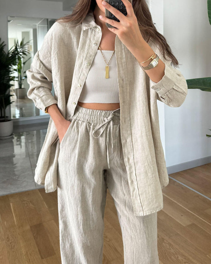 Lisa | Casual Linen Set