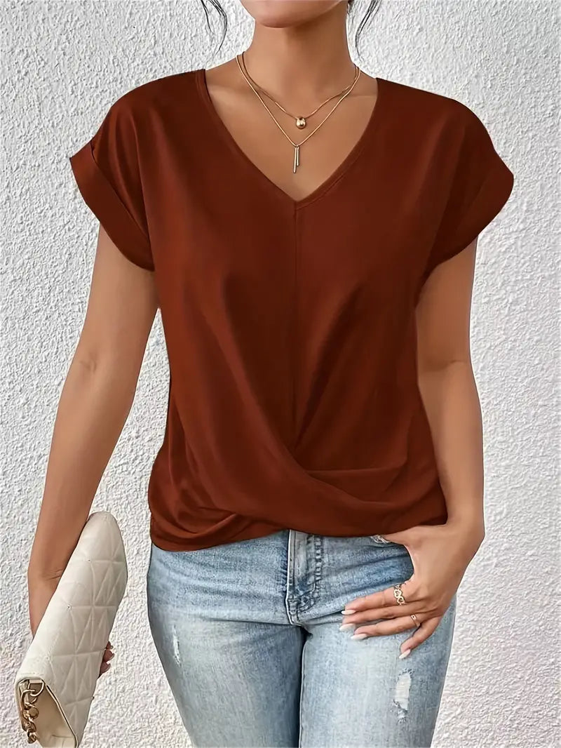 CELESTE™ - The perfect v-neck top for woman