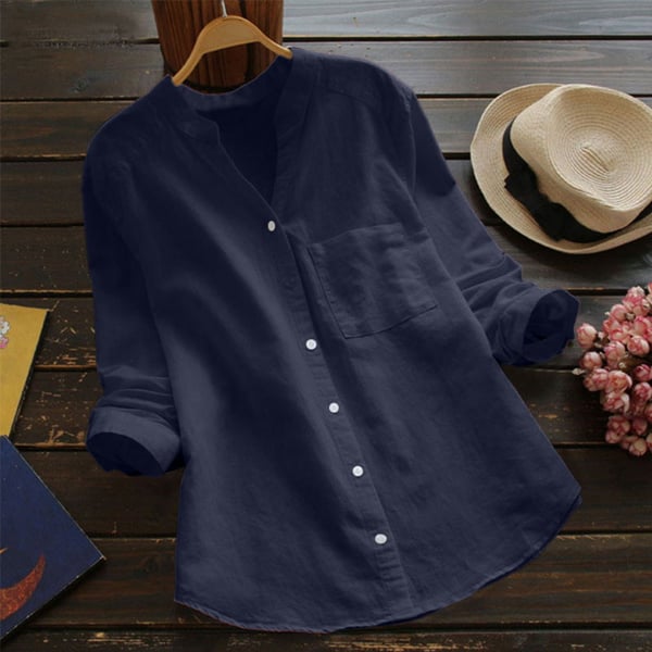 Ava™ - Luxe Everyday Linen Shirt