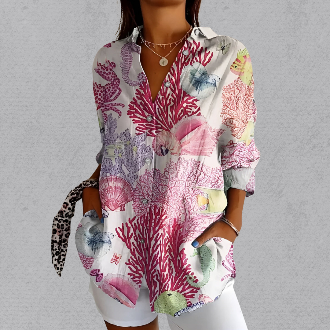 BellaM™ - Women's Printed blouse