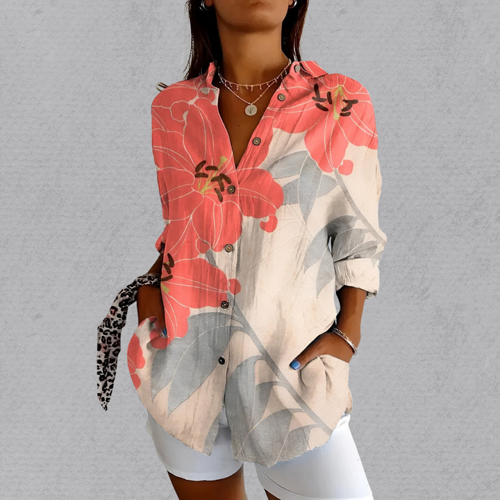 BellaM™ - Women's Printed blouse