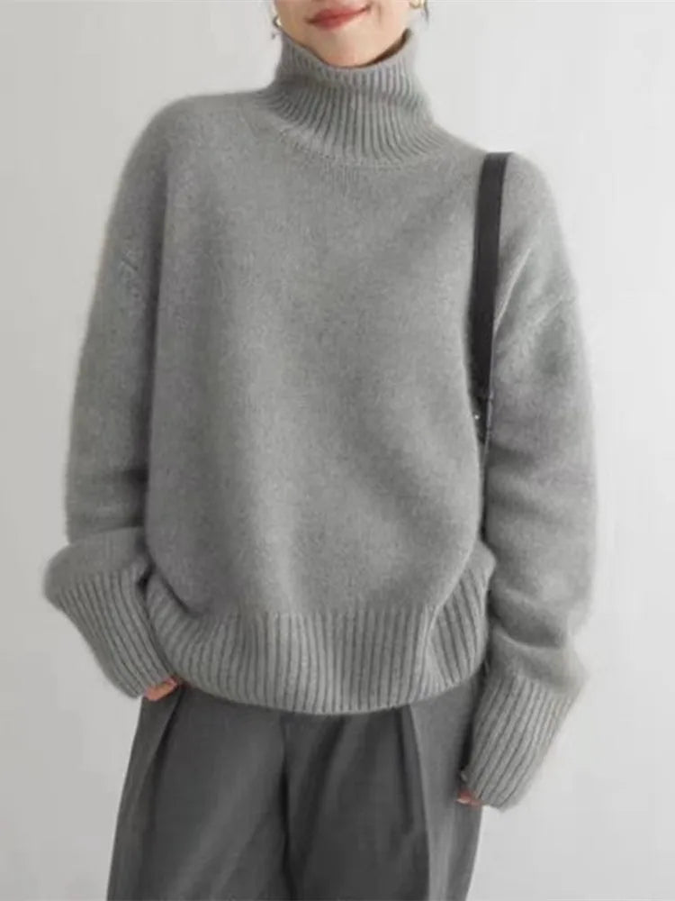 Kim - Cashmere Turtleneck