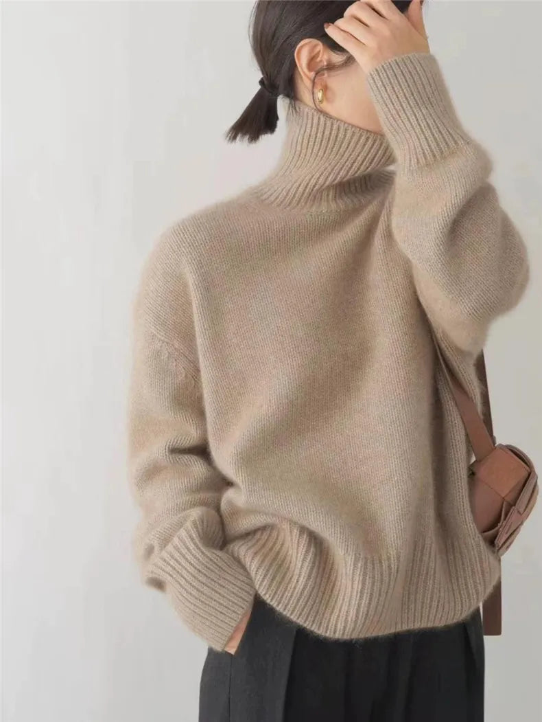 Kim - Cashmere Turtleneck