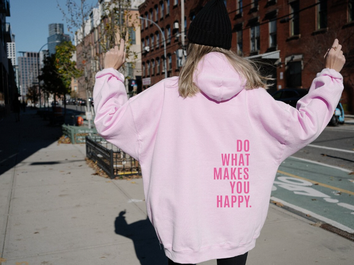 Do What Makes You Happy™ Oversized Hoodie