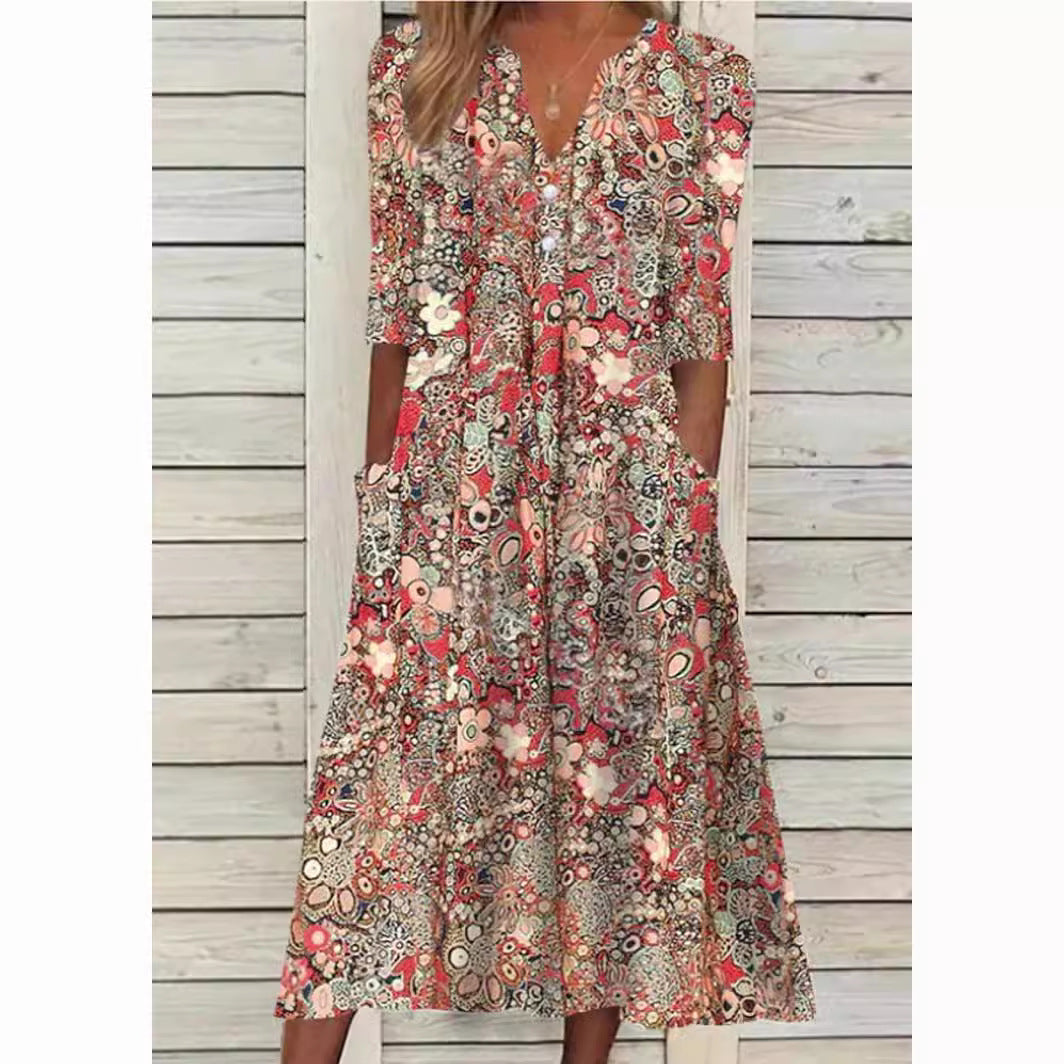 CELESTE™ -  Floral Dress