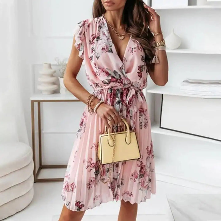 FLORAL ESCAPE SUNDRESS