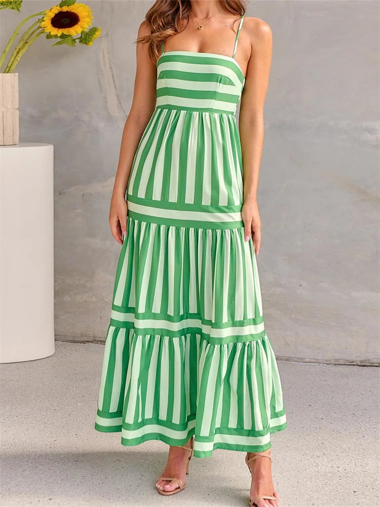 Coastal Stripes Dress