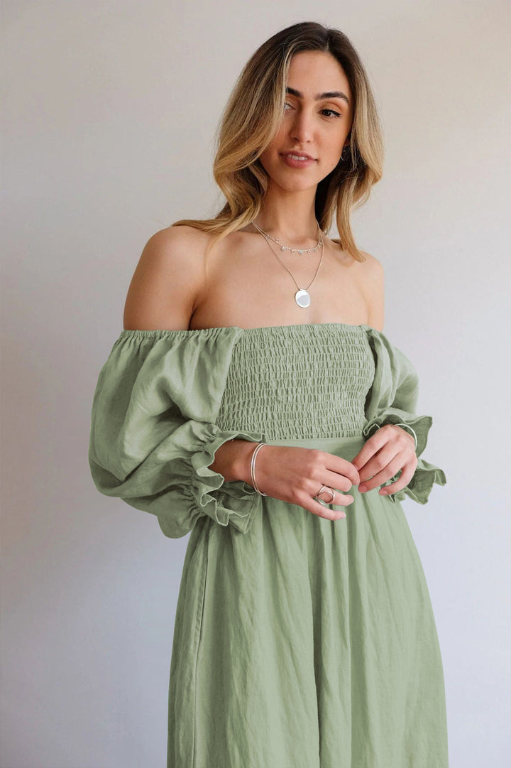 Olive Haven Wrap Dress