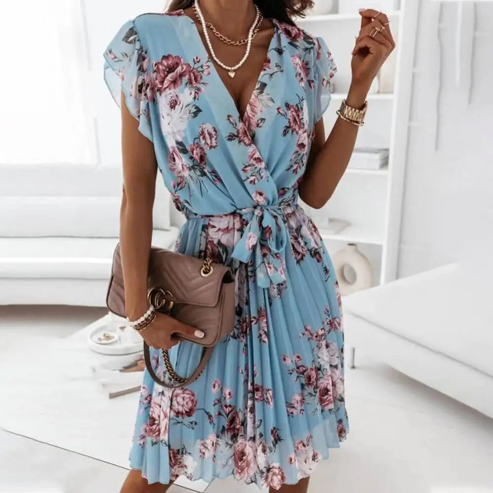 FLORAL ESCAPE SUNDRESS