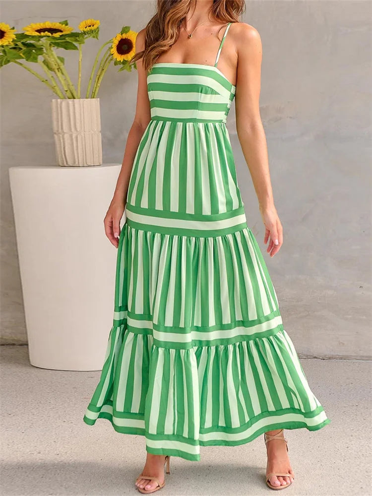 Coastal Stripes Dress