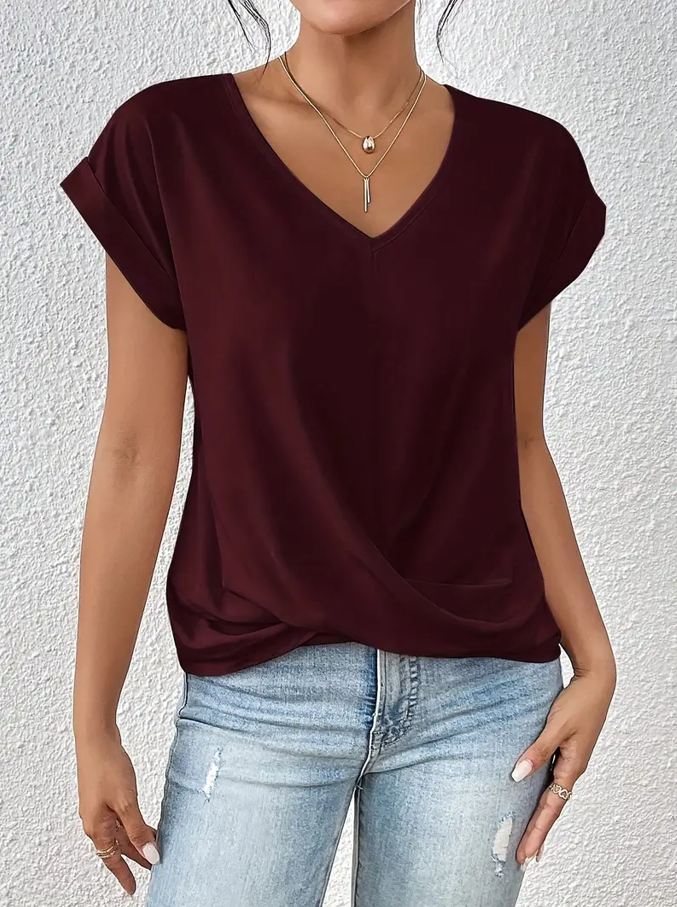 CELESTE™ - The perfect v-neck top for woman