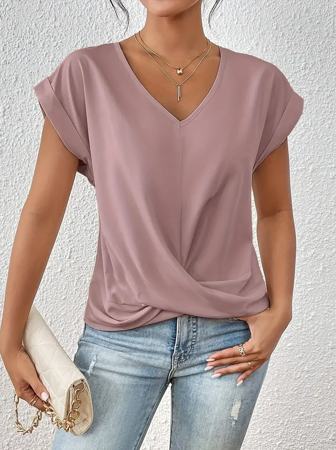 CELESTE™ - The perfect v-neck top for woman