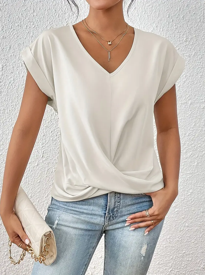 CELESTE™ - The perfect v-neck top for woman