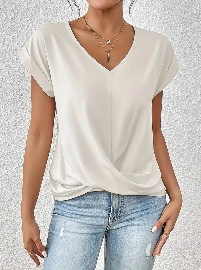 CELESTE™ - The perfect v-neck top for woman