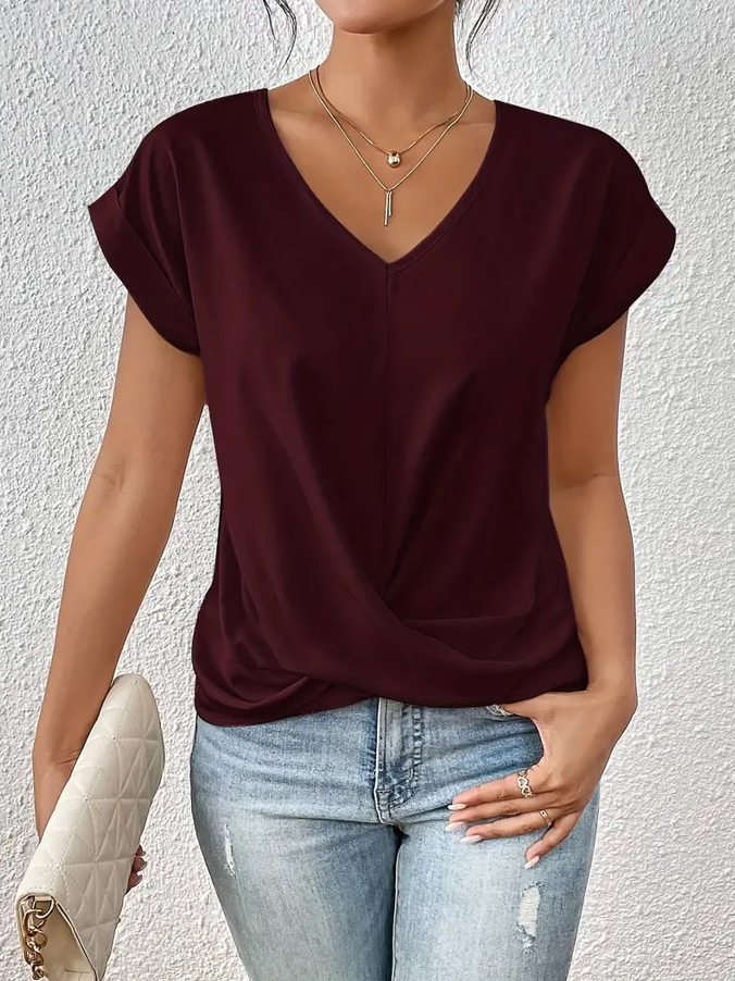 CELESTE™ - The perfect v-neck top for woman