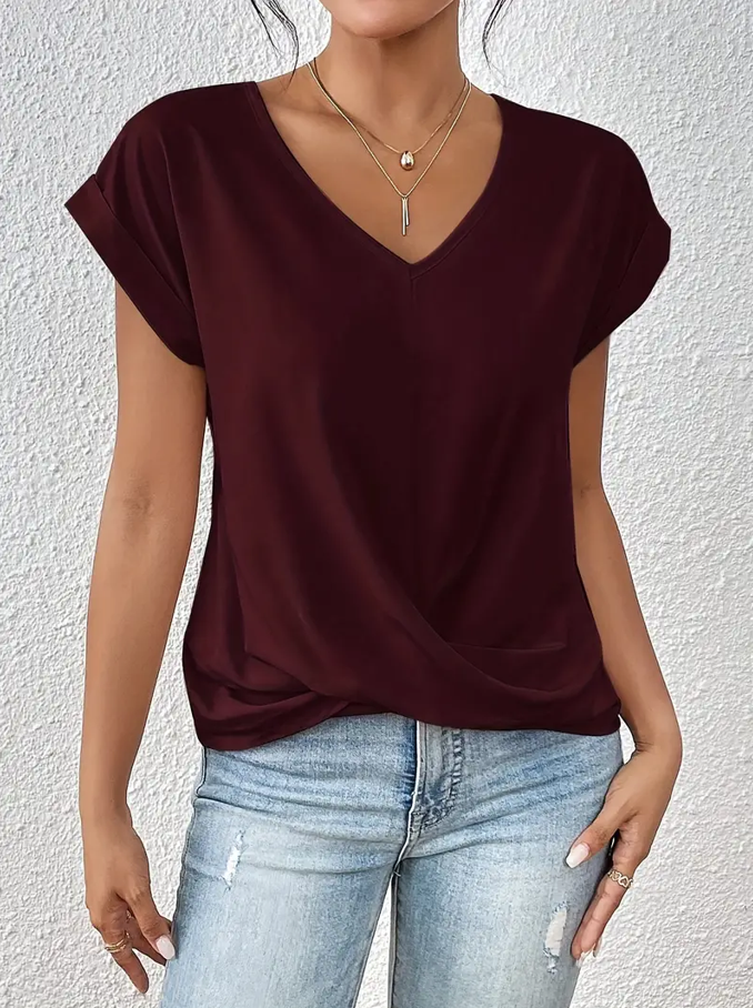 CELESTE™ - The perfect v-neck top for woman