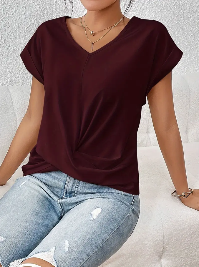 CELESTE™ - The perfect v-neck top for woman