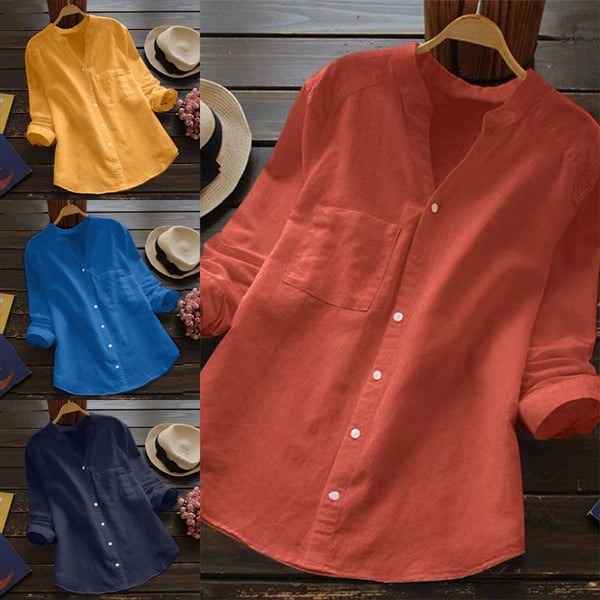 Ava™ - Luxe Everyday Linen Shirt