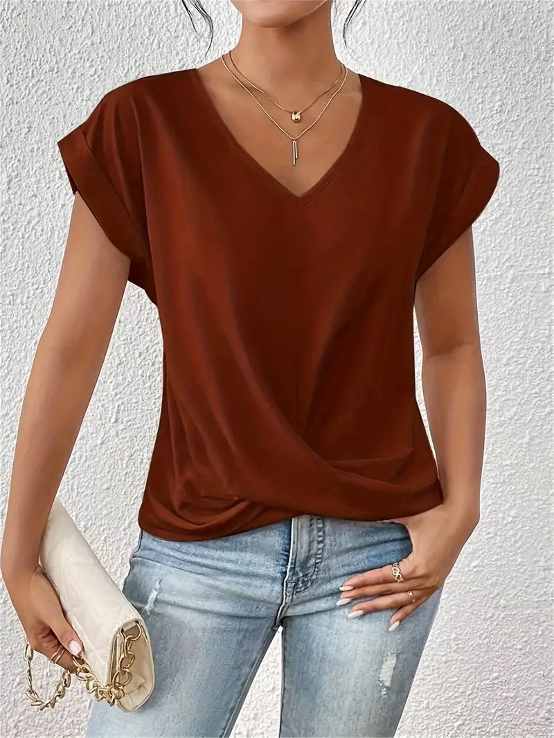 CELESTE™ - The perfect v-neck top for woman