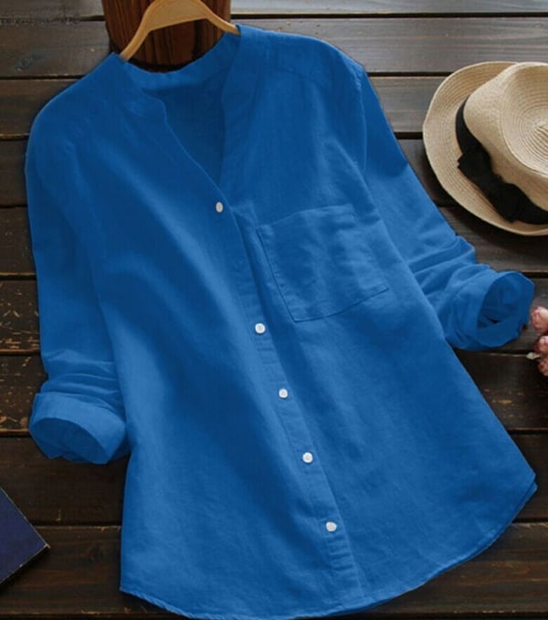 Ava™ - Luxe Everyday Linen Shirt