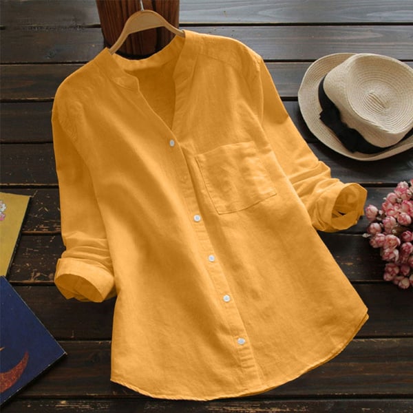 Ava™ - Luxe Everyday Linen Shirt