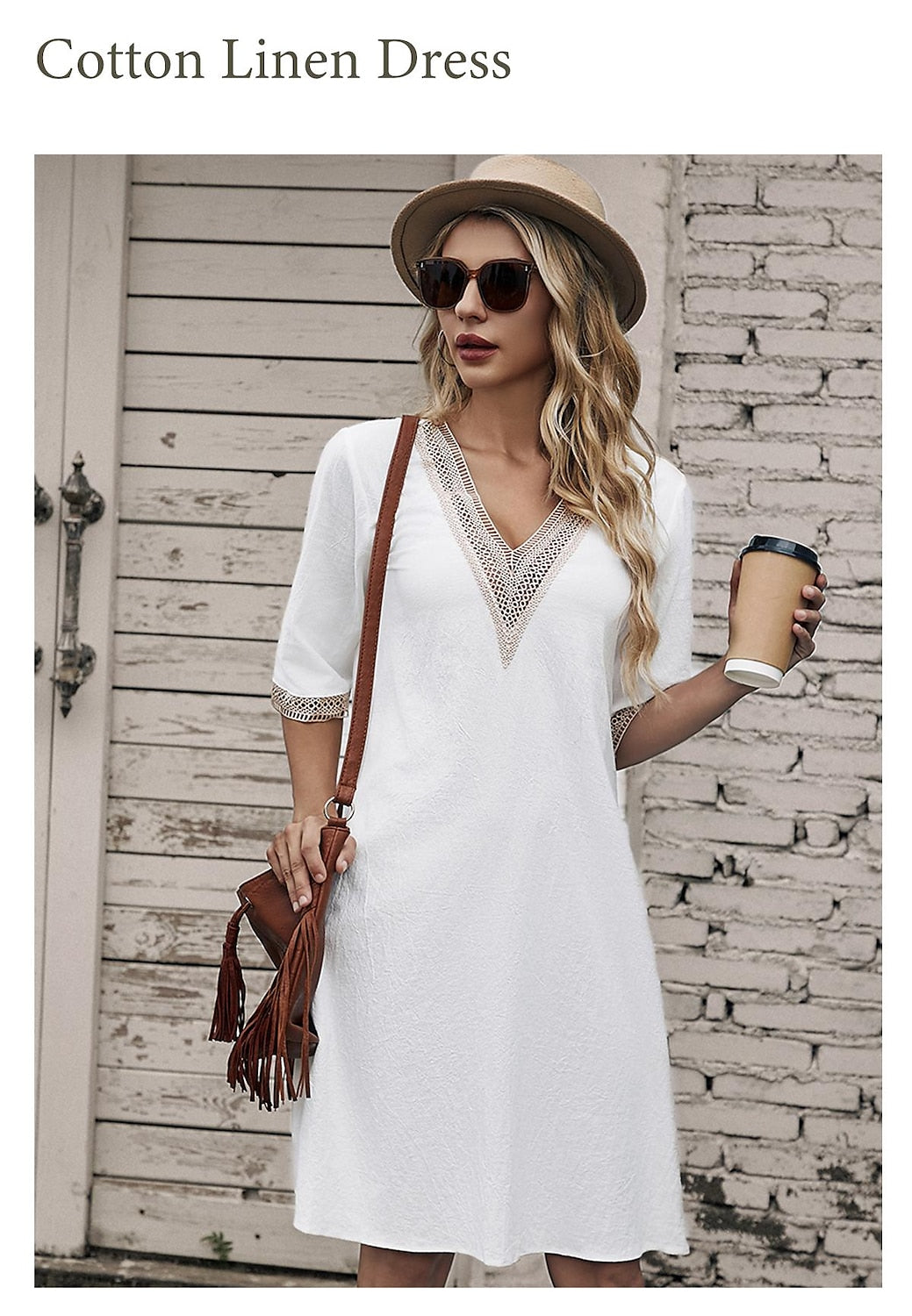 Mila - cotton linen dress