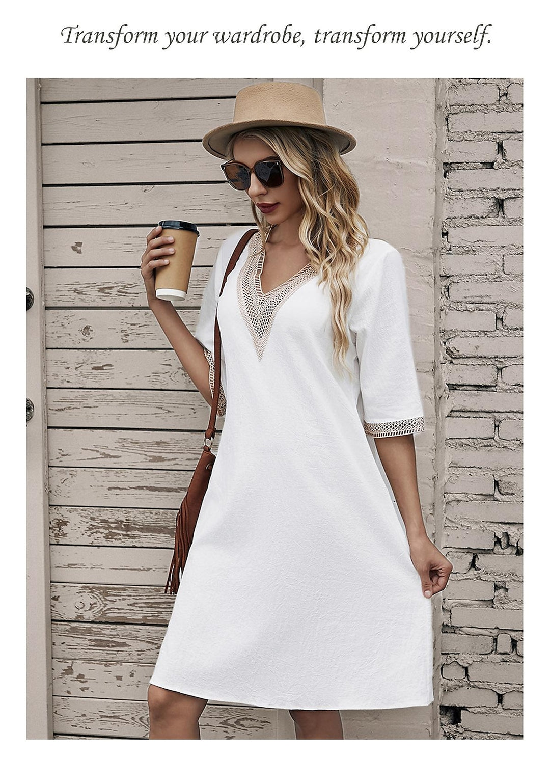 Mila - cotton linen dress