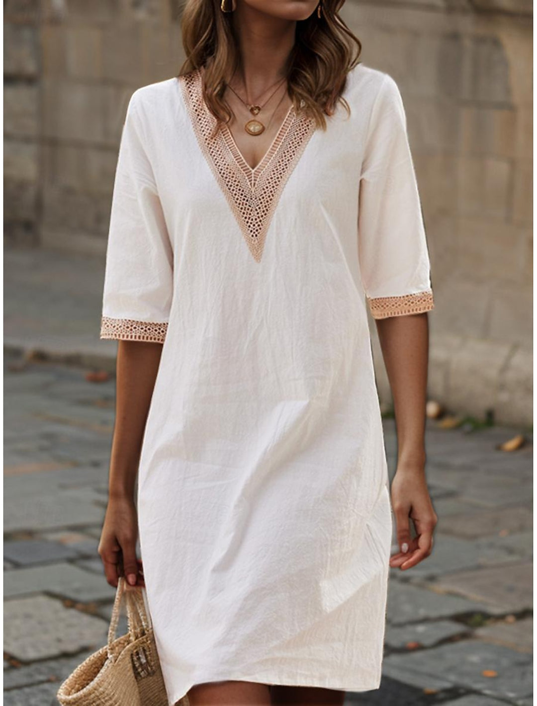 Mila - cotton linen dress